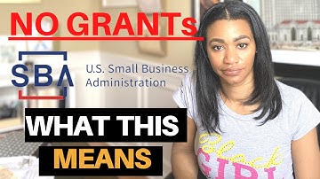 SBA Disaster Loan Update | No longer Accepting Applications For EIDL Grant