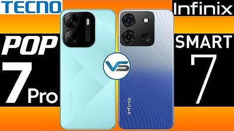Tecno Pop 7 Pro VS Infinix Smart 7 | Infinix Smart 7 VS Tecno Pop 7 Pro