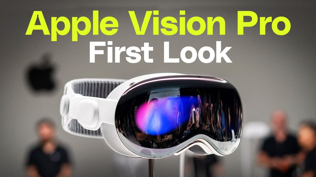 Apple vision pro first look - youtube