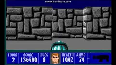 Wolfenstein 3D 2 (Custom Level Mod) - Episode 4 Floor 2