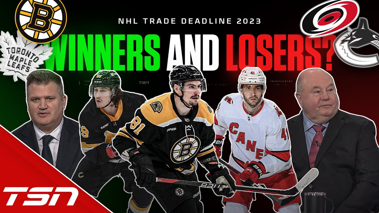 Winners and losers from the 2023 NHL trade deadline