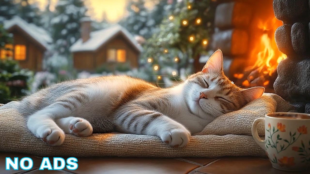 Cat’s Favorite Music 🐾 Cat Sleep Music - Cozy Ambient Journey Guiding Cat Comfort