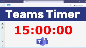 How To Set A Timer For Breakout Rooms In Teams | How To Add Timer To Teams Meeting | Teams Timer