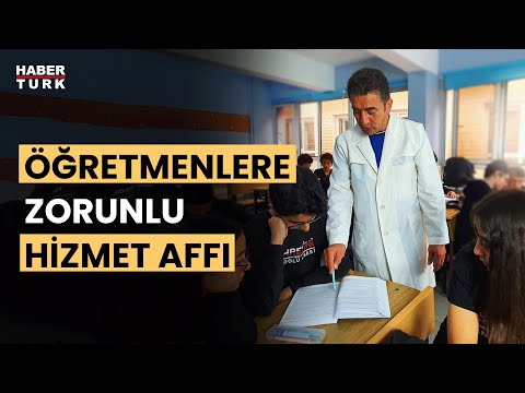 Öğretmenlere zorunlu hizmet affı getiren düzenleme Resmi Gazete'de