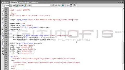Php Dersleri Ders 86 - Sayfalama Yapma