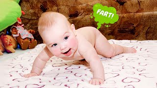 Unforgettable Baby Fart Moments  Funny Baby Videos