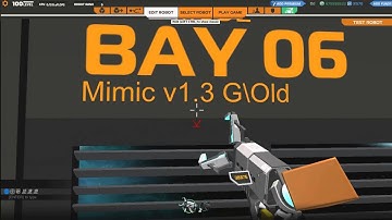Robocraft - Mimic 1.3 G/OLD Guide (MSMG interceptor)