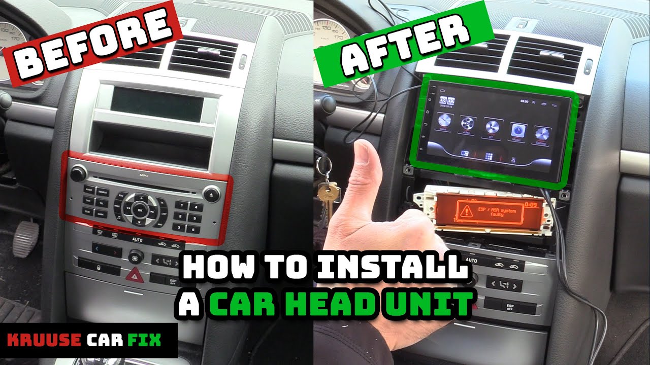 How to install Car Head Unit Properly install Aftermarket Car Stereo