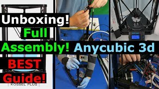 Anycubic Plus Linear Kossel Training Video, Can you build a 3d printer?