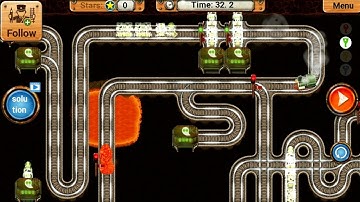 Train Line Maze | Train Game | Android Gameplay #0003031