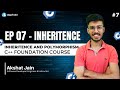 Ep 07 - Inheritence and polymorphism in C++ | Foundation Course for Beginners | AlgoTutor