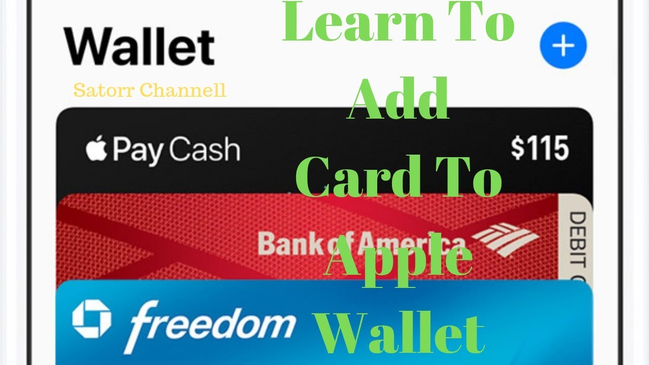 Learn How To Add Cards To Apple Wallet Phone YouTube