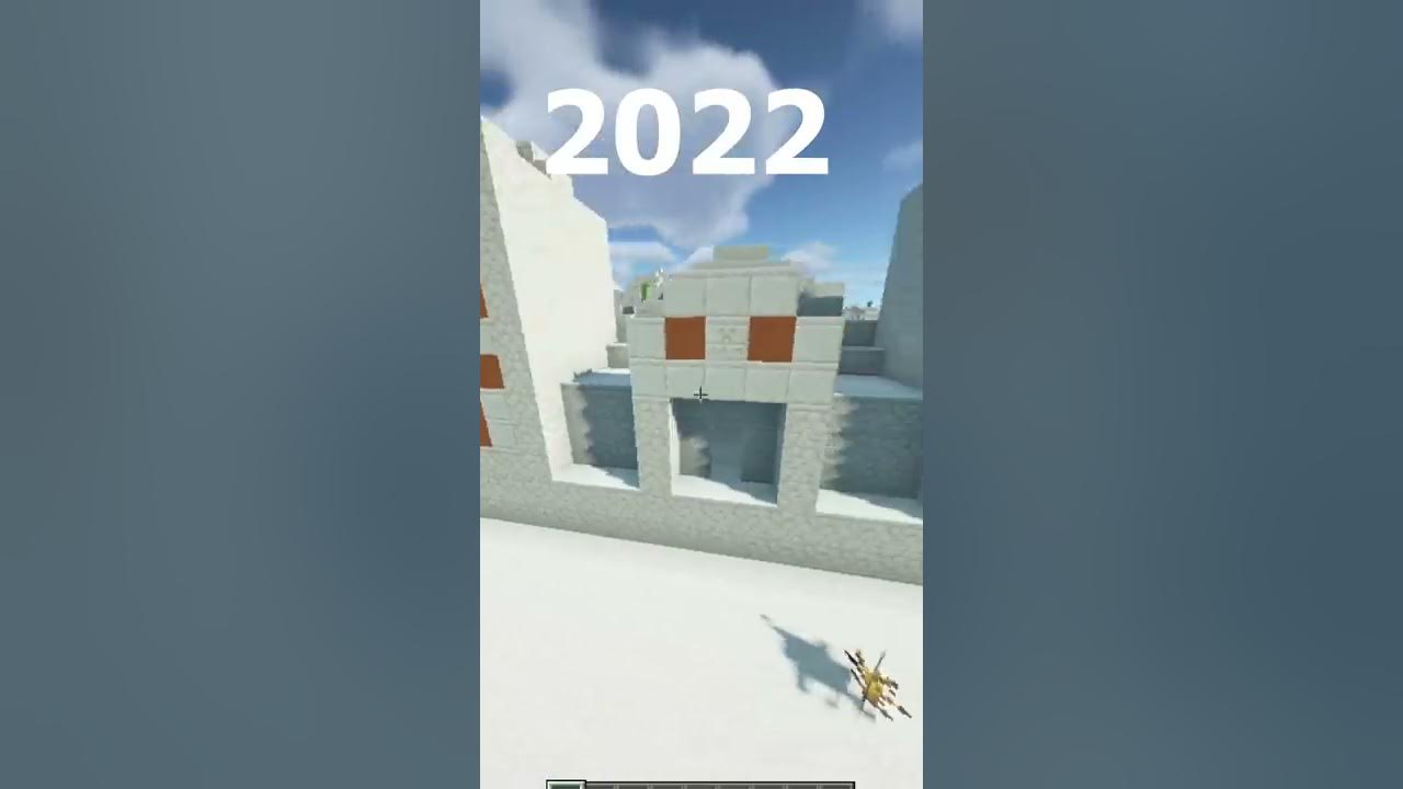 NEW vs OLD Minecraft... 🥺 (Nostalgia)