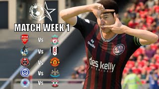 YouTube Super League: Match Week 1