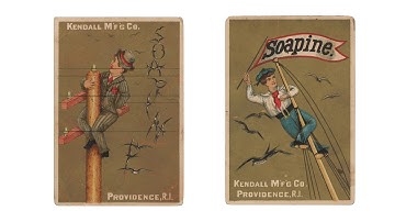 Soapine Trade Cards, Illustrated by Charlotte Perkins Gilman