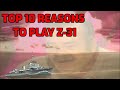 Top 10 reasons to play z31