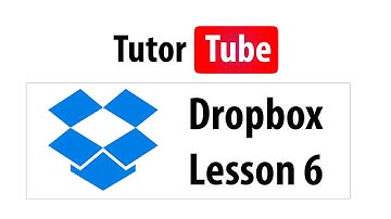 Dropbox Tutorial - Lesson 6 - Accessing Files with Web Browser