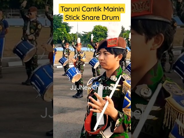 Taruni Cantik Mainin Stick Snare Drum #drumband #gitadirgantara #aau class=