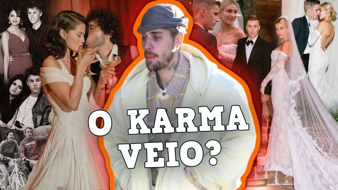 O PESADELO DE JUSTIN BIEBER: SELENA GOMEZ CASADA E ELE NA PIOR