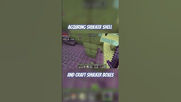Minecraft Shulker Boxes