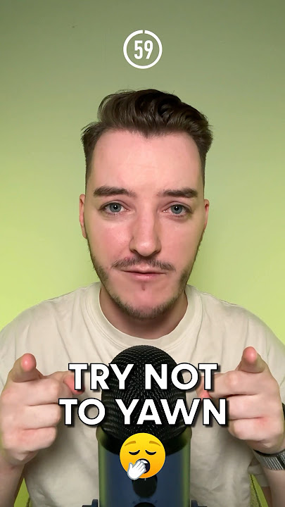 try not to yawn! #asmr