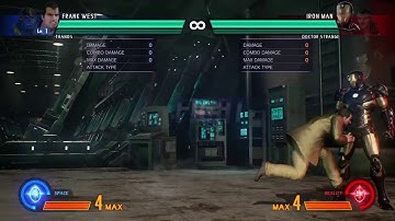 MvC: I Frank West / Thanos combo 2