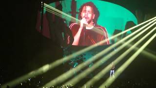 J. Cole - Apparently live @ KOD Tour, Oakland, CA