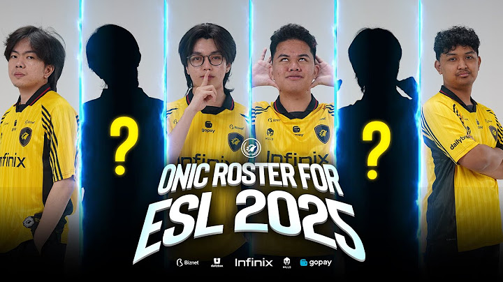 ONIC FOR ESL 2025, GASS!