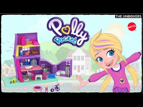 Polly Pocket Pollyville Pocket House Playset