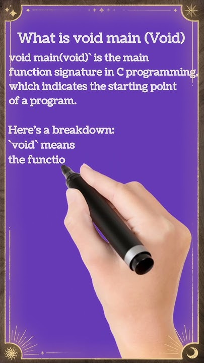 What Is Void Main VOID Define Void Main C c Programing YouTube what-is-void-main-void-define-void-main-c-c-programing-youtube