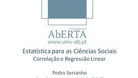 Estatística Descritiva em Excel: Correlação e Regressão Linear