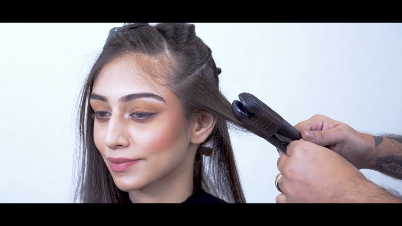 Ikonic Glam Hair Straightener | Easy hair curl hack with straightener | Ikonic Hairstyling Tools