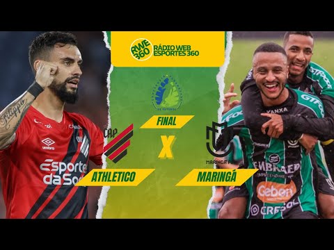 ATHLETICO PR X MARINGÁ | CAMPEONATO PARANAENSE - AO VIVO