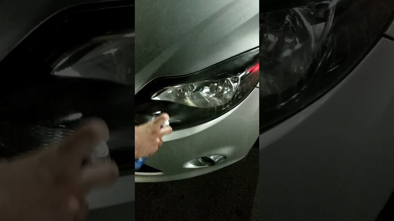 Помутнение фар автомобиля