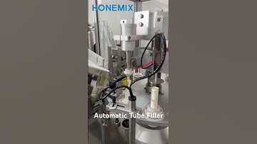 Automatic plastic tube filling sealing machine cosmetic tube filler sealer #tubefillingmachine