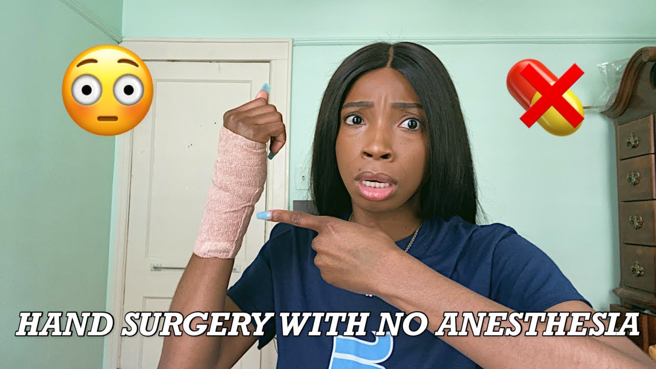 HAND SURGERY GANGLION CYST REMOVAL WITH NO ANESTHESIA !!! YouTube