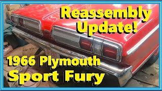 1966 Plymouth Sport Fury Update! Lights, Trim, and... More and More Trim!