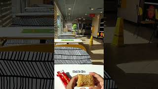 Eating McDonald’s fried apple pie alone