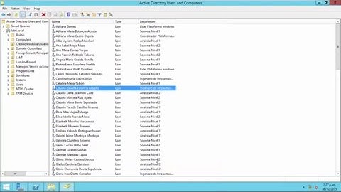 Creacion masiva de usuarios de directorio activo en Windows Server 2012