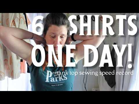 This is The EASIEST Tank Top Sewing Hack EVER - YouTube