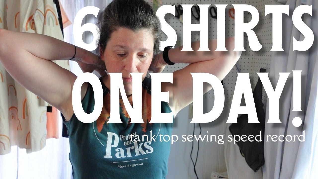 This is The EASIEST Tank Top Sewing Hack EVER - YouTube