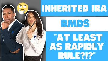 Inherited IRA RMDs and the Secure Act