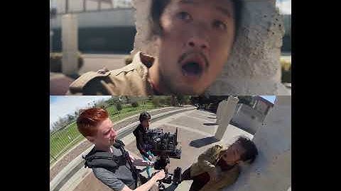 Attack Fight Scene Behind the scenes Steadicam shot breakdown one take oner #shorts