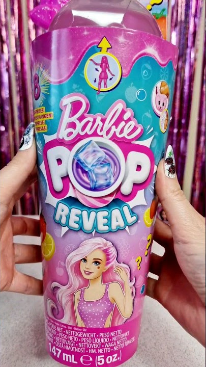 Barbie Pop Reveal Fruit Series Doll, Fruit Punch Theme with 8 Surprises  Including Pet & Accessories, Slime, Scent & Color Change