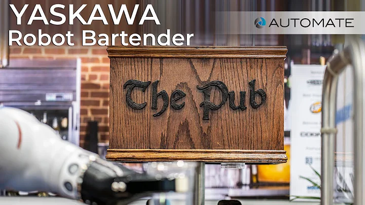 Yaskawa Human Collaborative Robot Bartender HC10 at Automate 2019