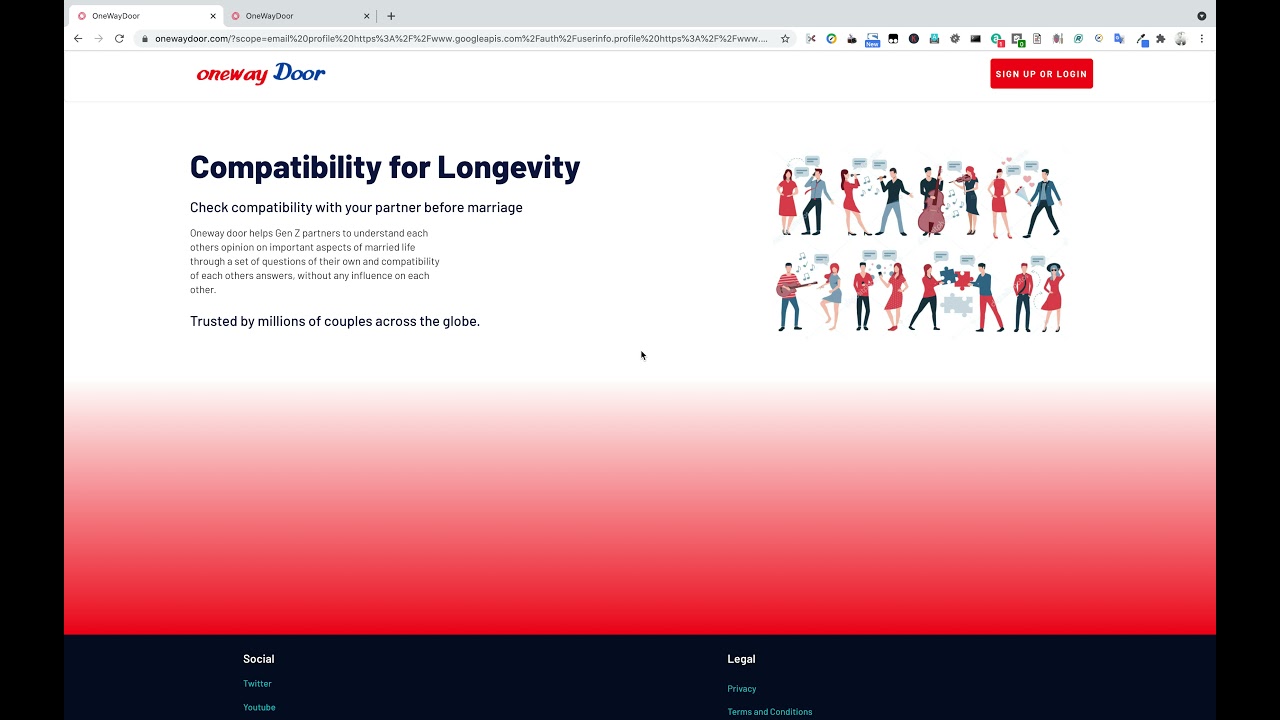 OneWayDoor Demo for Google OAuth