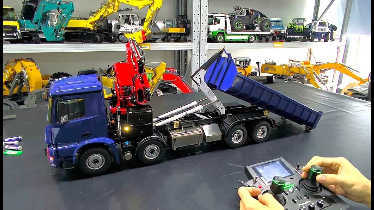 Testing B4 Shipping - I bought an 8x8 Roll Roll Off Crane Truck for 2024 | RC ADVENTURES