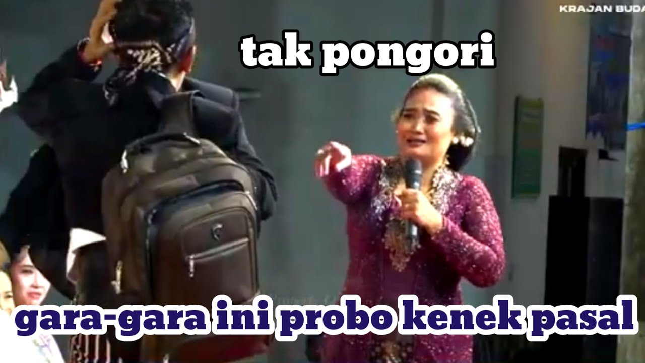 Gara-gara ini probo rini kena pasal. Bikin heboh satu panggung@sindenmillenium 