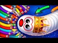 Wormzone.io Snake.io 🐍 🐍 Biggest Snake.io Trap Chasing Magic Gameplay
