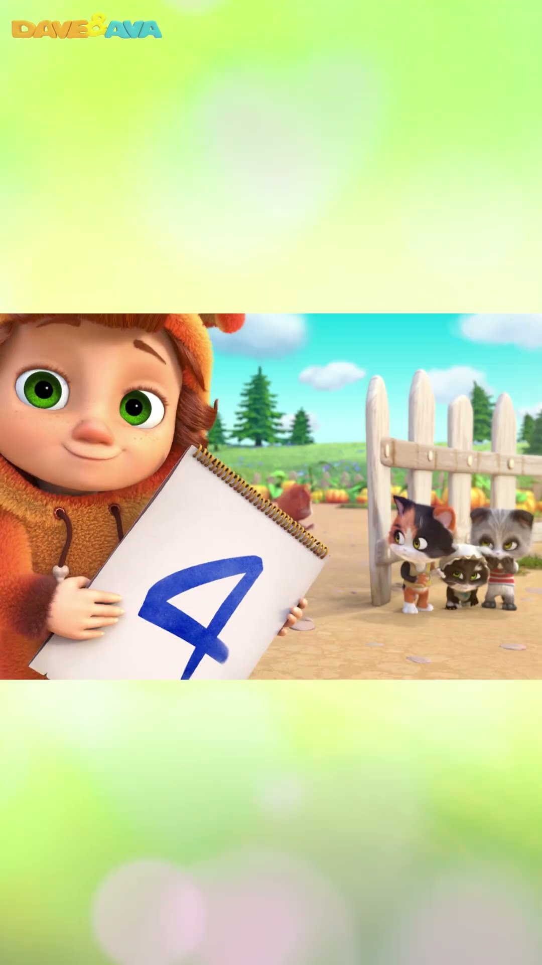 ? Little Kittens - Counting with Dave and Ava | Numbers and Counting | Nursery Rhymes ?